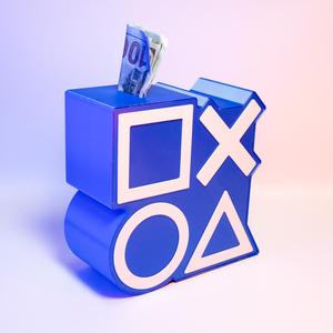 Playstation Button - Money Bank