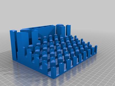 Vallejo (Airbrush) Color Stand for 2 200ml and 36 17ml bottles