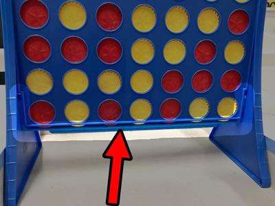 Connect Four Retaining Lever