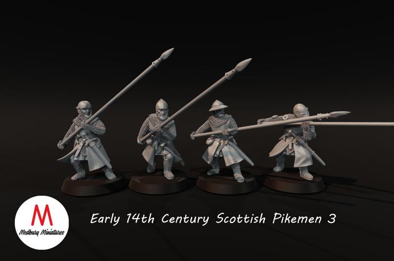 14th Century Scottish Pikemen 3