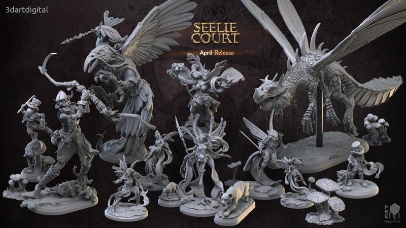 3dartdigital - April Release - Seelie Court
