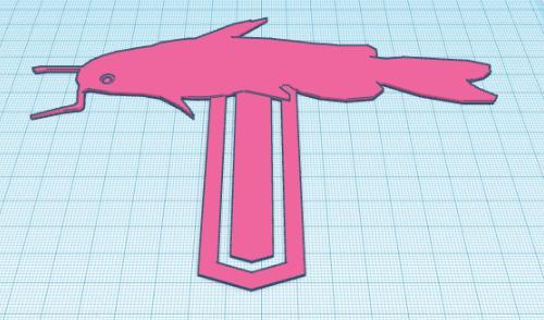 Catfish bookmark