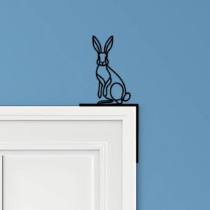 Rabbit Door Corner Decor