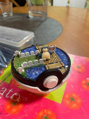 Snorlax Diorama