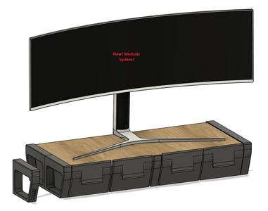 Desk organizer and monitor raiser