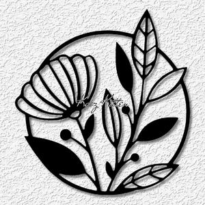 MINIMALIST FLOWER WALL ART FLORAL GARDEN HOME DECOR