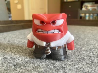 Multicolor Anger from Pixar's Inside Out