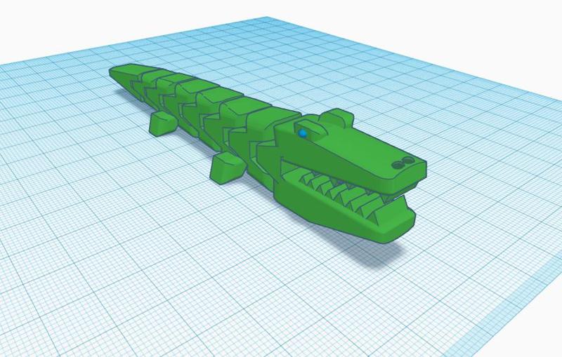 Flexi-Crocodil rip by McKA3AX