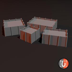 Generic Buildings for Tabletop Wargaming