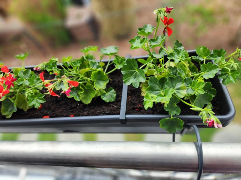 Flower Box Holder Stabilizer Crossbars