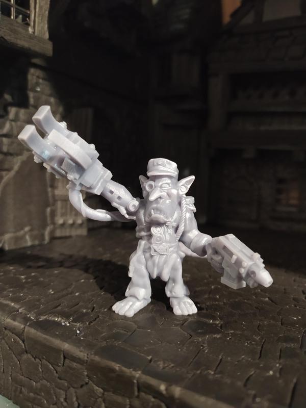 Cyber Goblin inspired in the great commander of humanity empire