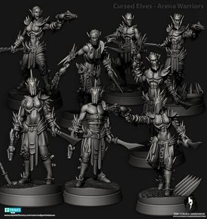 Cursed Elves - Arena Warriors