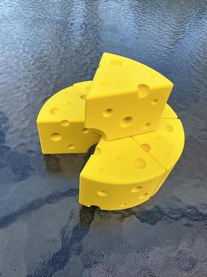 Cheese Wedge and Wheel