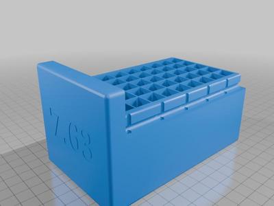 7.62 case 45 rounds (lid in collection on my account)