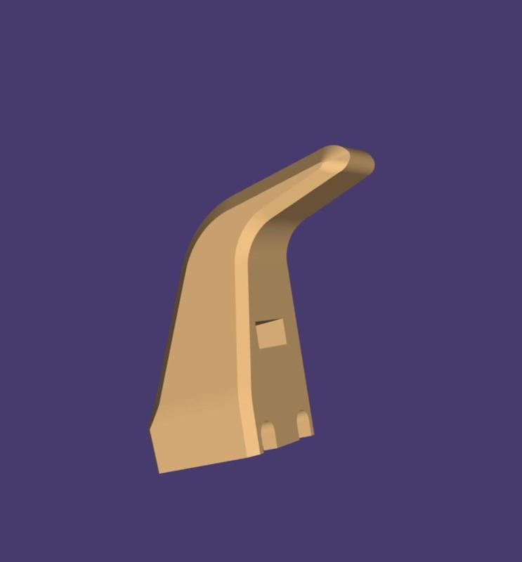 Brompton bike folding hook