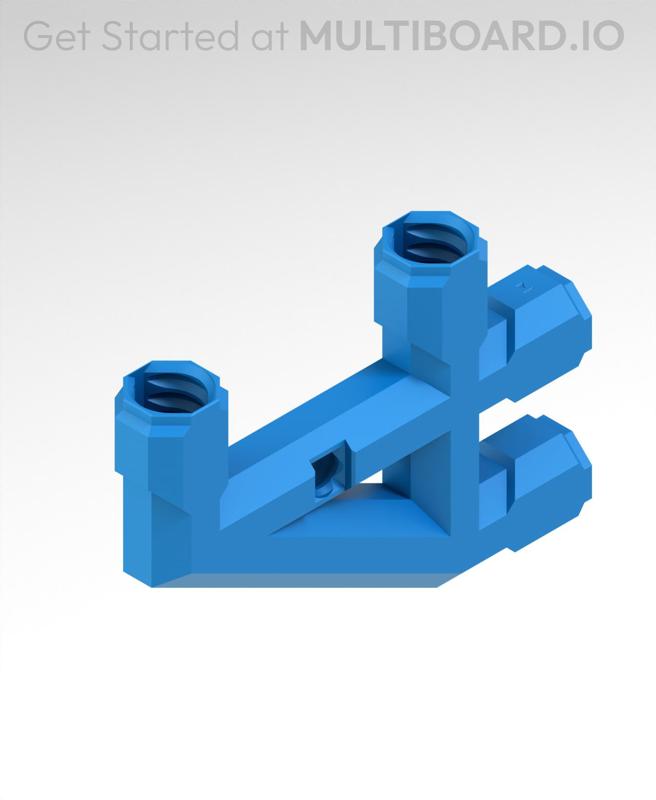 3x2 - Low Profile Bolt-Locked Bracket