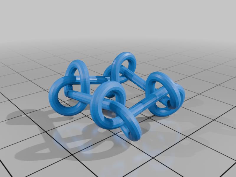 Quadruple Trefoil Knot