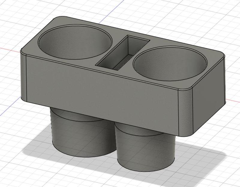 Renault Clio 4 (2012-2019) Cupholder