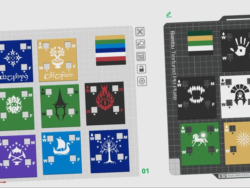 MESBG Diceless Hero Trackers
