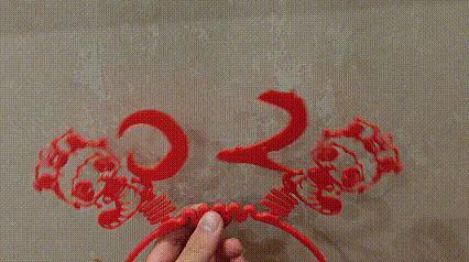 2025 Year of the Snake Awakening Lion Cub Snake Hairband (Auspicious Year of the Snake)