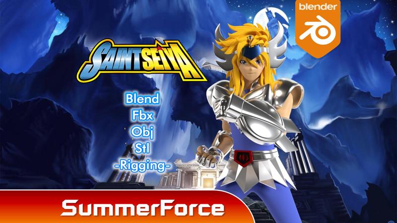 Cygnus Hyoga - Saint Seiya