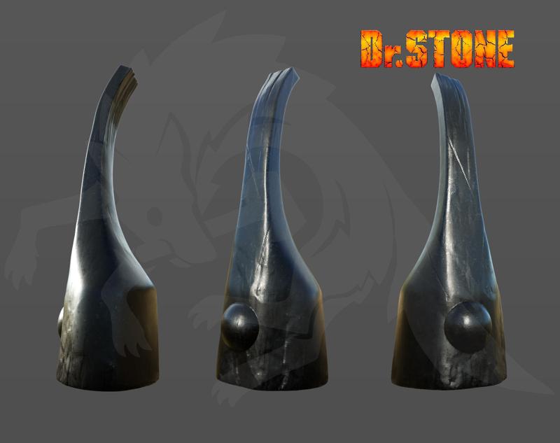 Xeno Houston Wingfield finger claw 3d model stl Dr. Stone for cosplay
