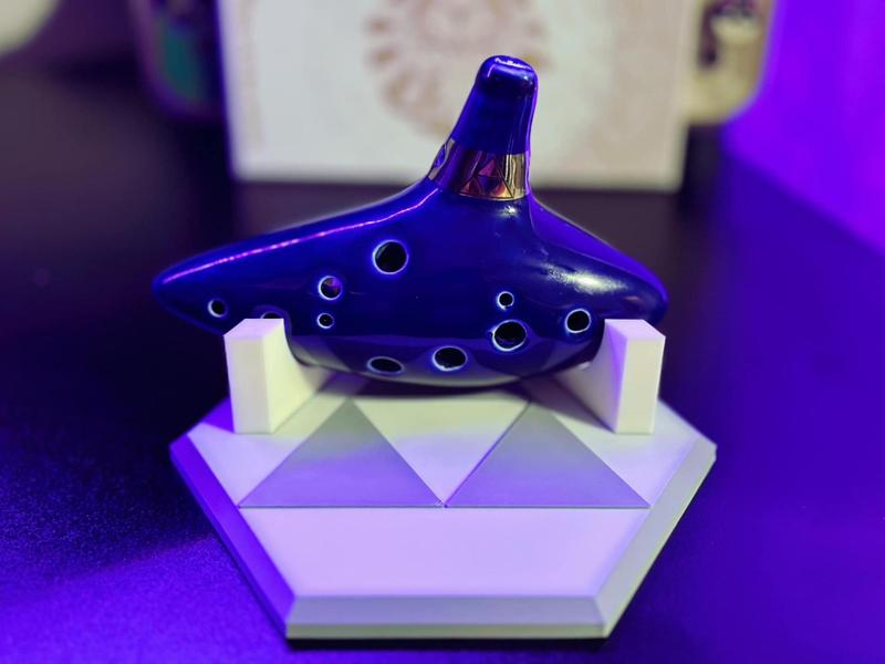 Ocarina Stand- Temple of Time, 12 hole