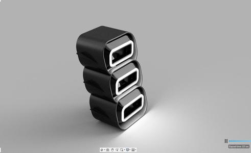 Headlight for a motorcycle custom / Motorcycle headlight