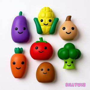 Set of Vegetables - No supports