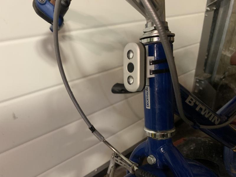 Clip lumière Btwin VIOO Decathlon attache Colson/Zip Ties ou vis