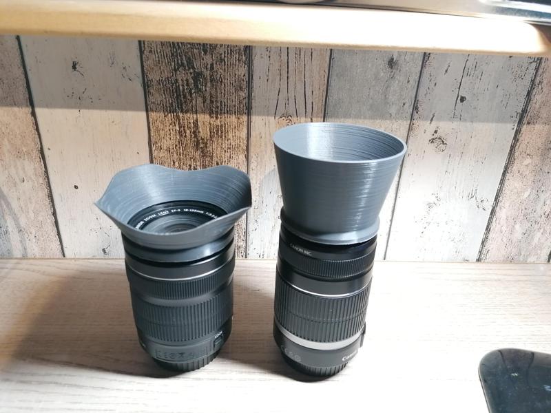 Canon lens hood