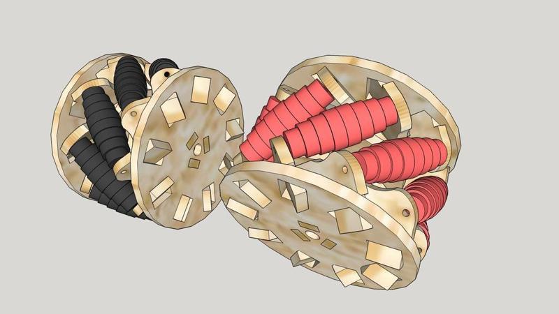 Omni wheel laser - MECANUM