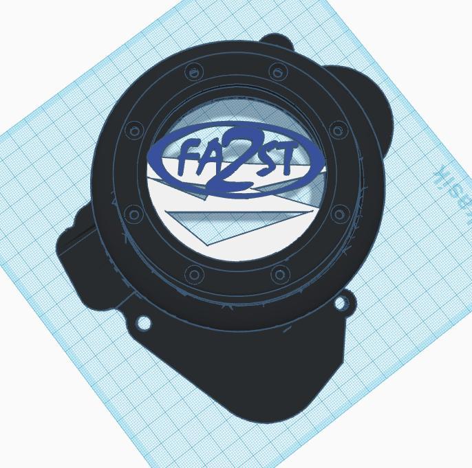 D50b derbi ignito cover 2fast