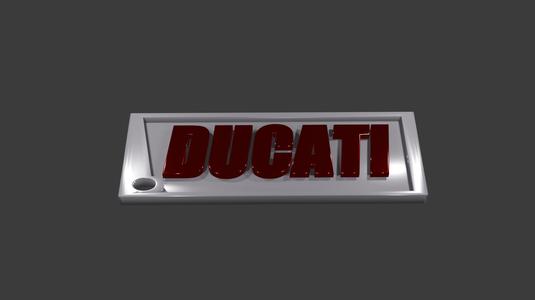 DUCATI KEYRING