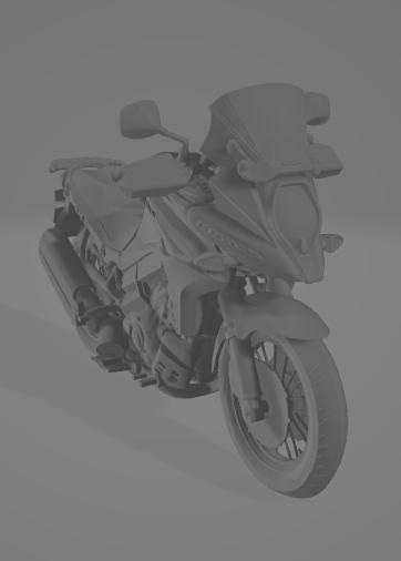 V-Strom 650XT Cartoon scan