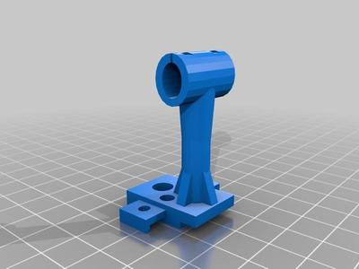 ChameleonTi Immortal T antenna mount with battery wire holes