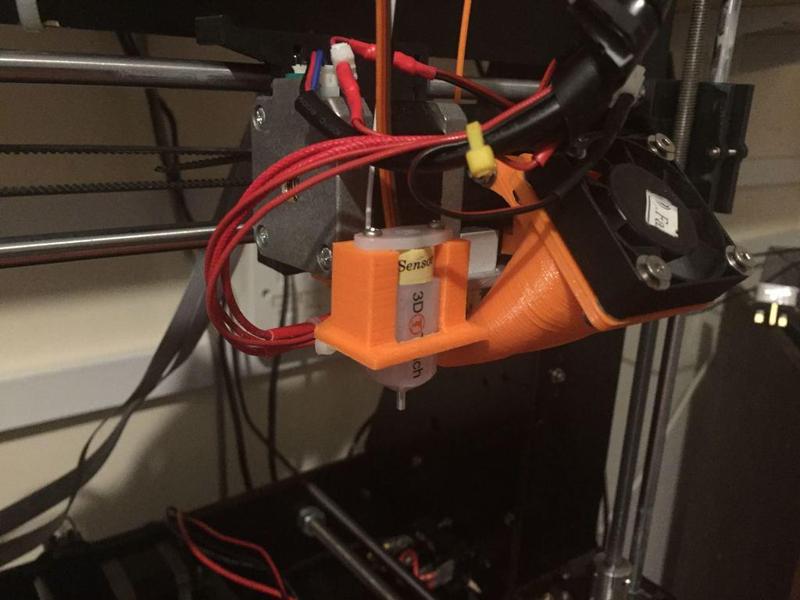 3DTouch Mount for Prusa i3 Clones