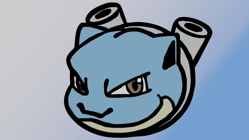Pokemon pin Blastoise