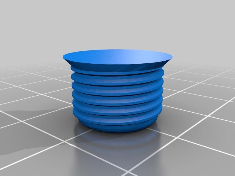 5 x 20 thread template [coolant pipe]