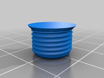 5 x 20 thread template [coolant pipe]