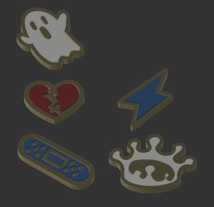 VTuber Maria Marionette pins