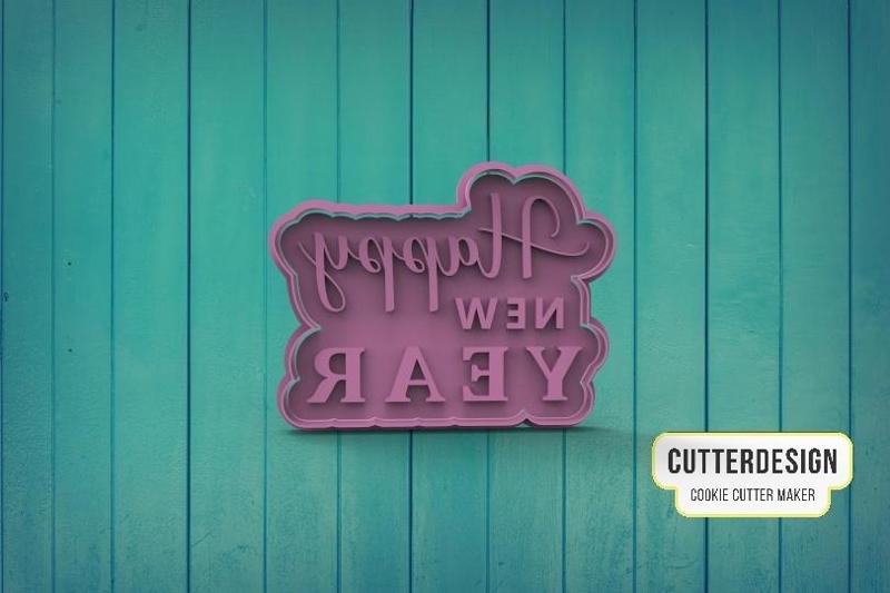 Happy New Year Cookie Cutter