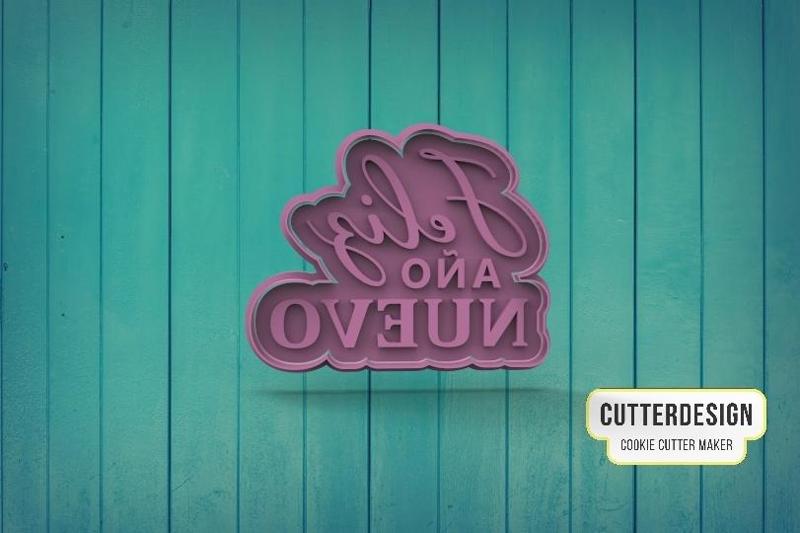 Happy New Year Cookie Cutter