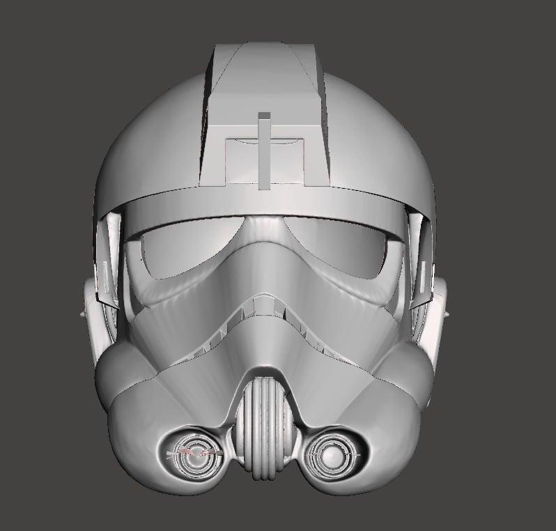 Tie Fighter Pilot Helmet... High Poly