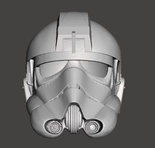 Tie Fighter Pilot Helmet... High Poly