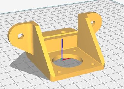 D-BOT Shortened Z Axis Motor Mounts