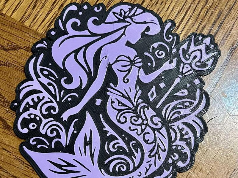 The Little Mermaid Wall Art Decor