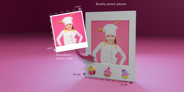 Photo Frame Cupcake
