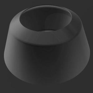 Dog anti-spill bowl