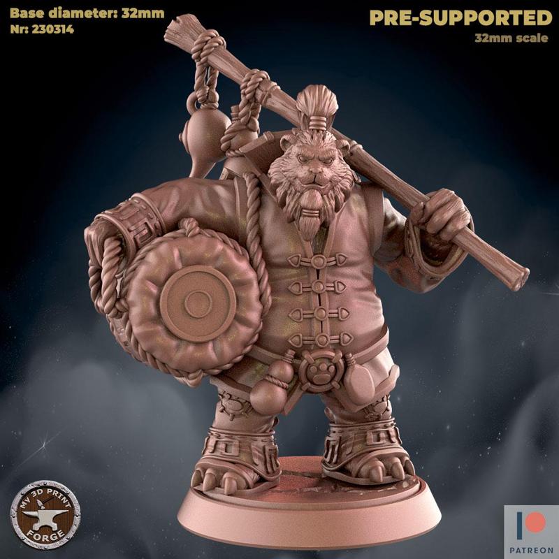 Panda Leader Standing